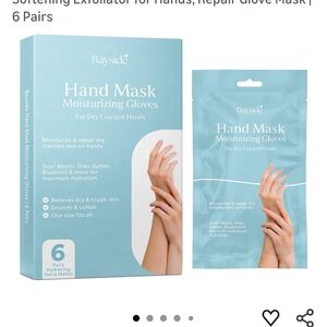 Hand Mask Moisturizing Gloves for Dry Cracked Hands - Blue